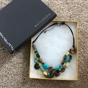 Silpada multi-stone necklace